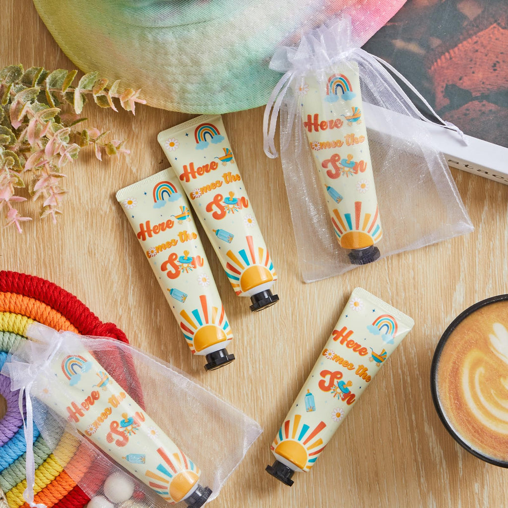 Swiffen Here Comes The Son Hand Cream Gift Set — 48-Piece Bulk Baby Shower Favors