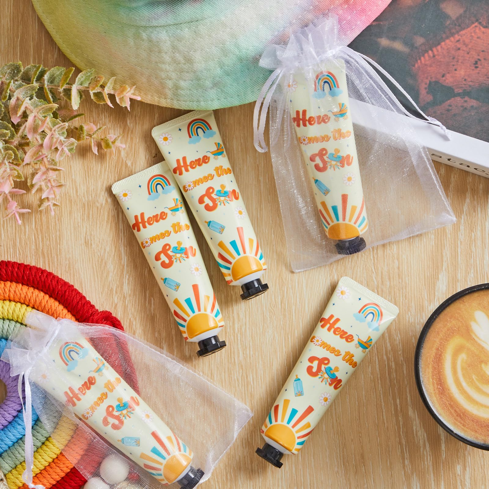 Swiffen Here Comes The Son Hand Cream Gift Set — 48-Piece Bulk Baby Shower Favors