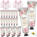 Swiffen 48-Set Inspirational Hand Cream Gift Set with Organza Bags – Travel-Size Lotions for Christmas Party Favors