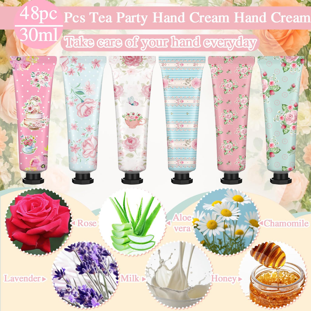 Swiffen Tea Party Hand Cream Gift Set – Floral 30ml x48 Tubes