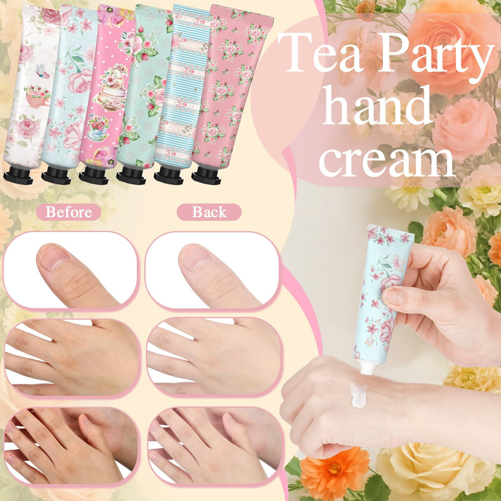 Swiffen Tea Party Hand Cream Gift Set – Floral 30ml x48 Tubes