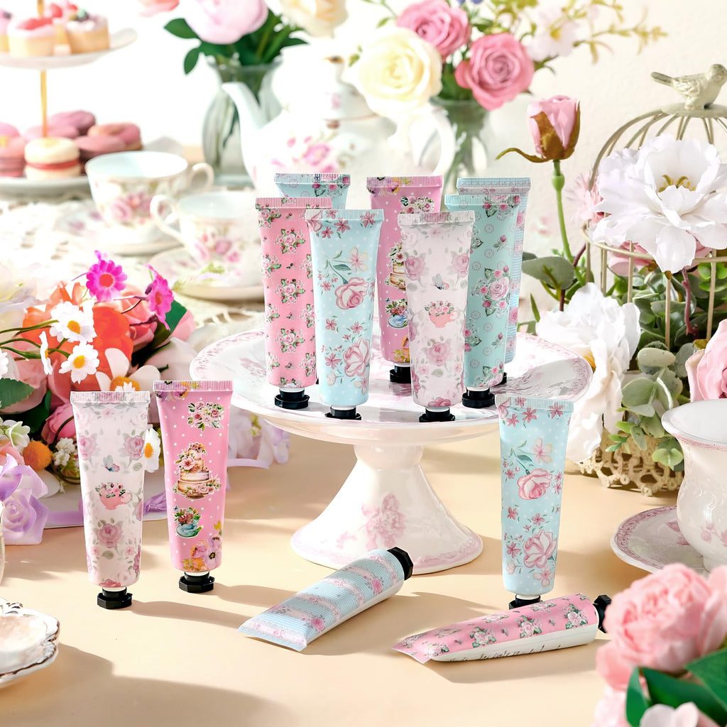 Swiffen Tea Party Hand Cream Gift Set – Floral 30ml x48 Tubes