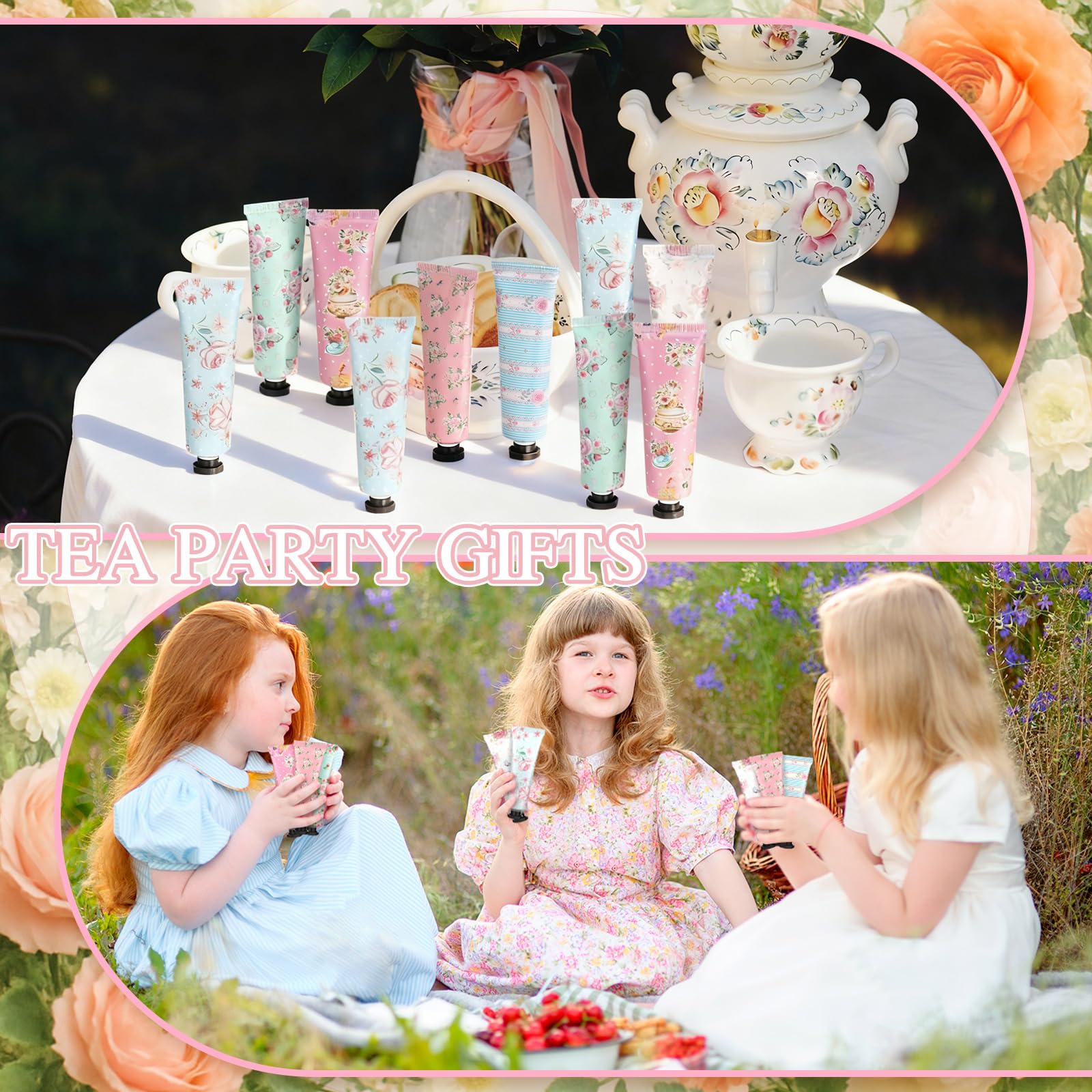 Swiffen Tea Party Hand Cream Gift Set – Floral 30ml x48 Tubes