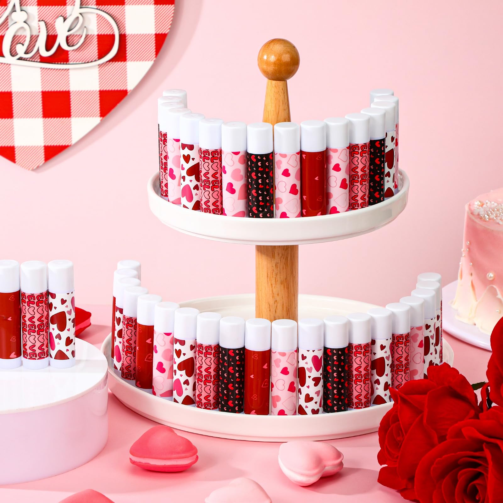 Swiffen 50-Pack Valentine’s Lip Balms Gift Set – Bulk Gifts for Women