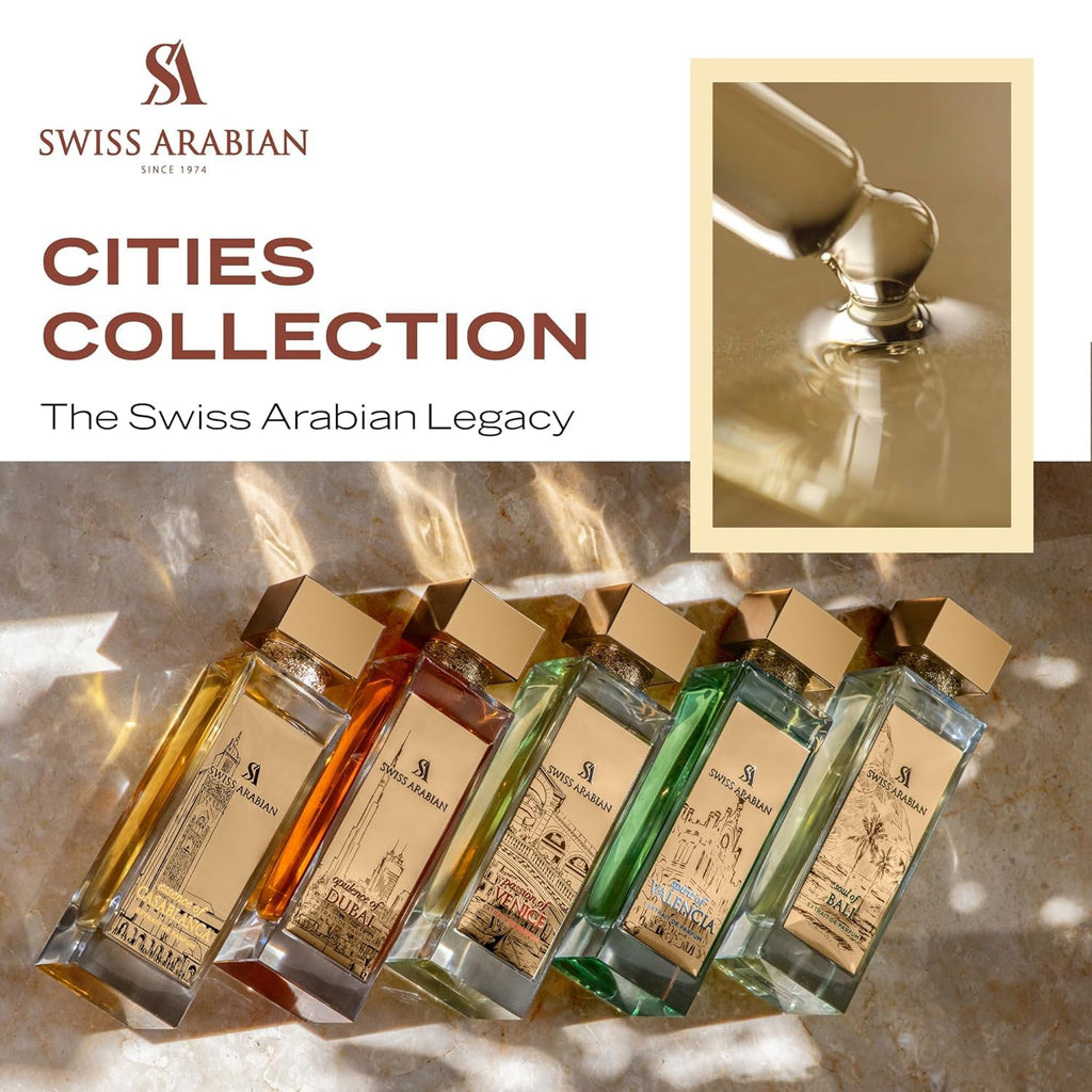 Swiss Arabian Opulence of Dubai Extrait de Parfum – 100ml Unisex Luxury Fragrance