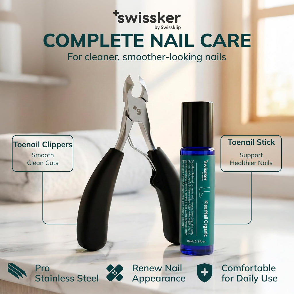 Swissklip KlearNail Toenail Stick | Medi-Care for Healthy Nails | Made in USA