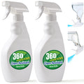 T4U 16 oz Spray Bottles – Heavy-Duty, Chemical-Resistant, 2-Pack
