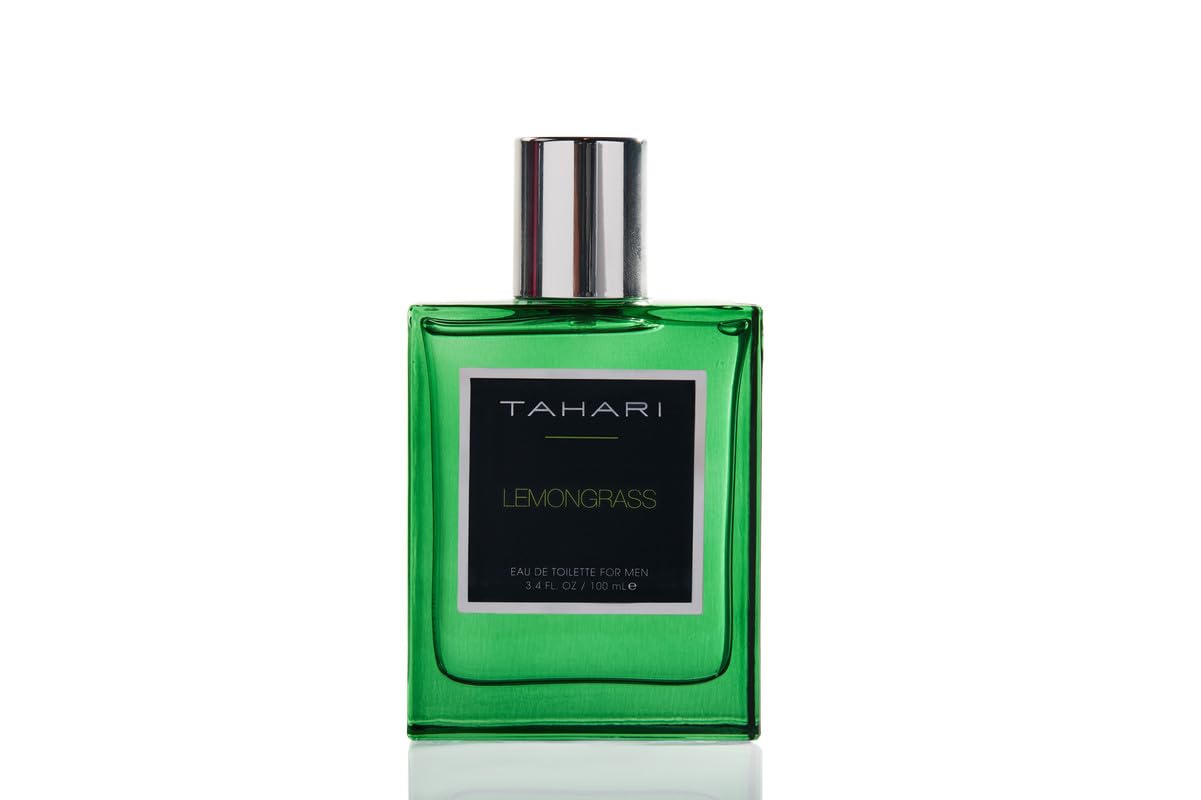TAHARI Lemongrass Eau de Toilette for Men – 3.4 oz / 100 mL