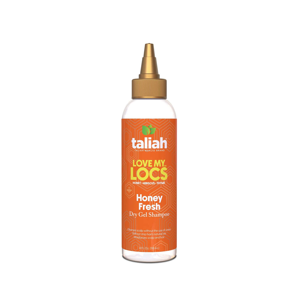 Taliah Waajid Love My Locs Honey Fresh Dry Gel Shampoo 4oz | No-Rinse Scalp Cleanser