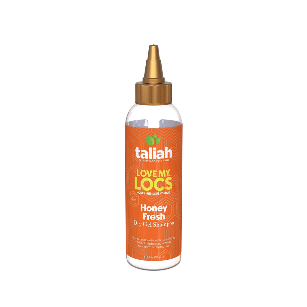 Taliah Waajid Love My Locs Honey Fresh Dry Gel Shampoo 4oz | No-Rinse Scalp Cleanser
