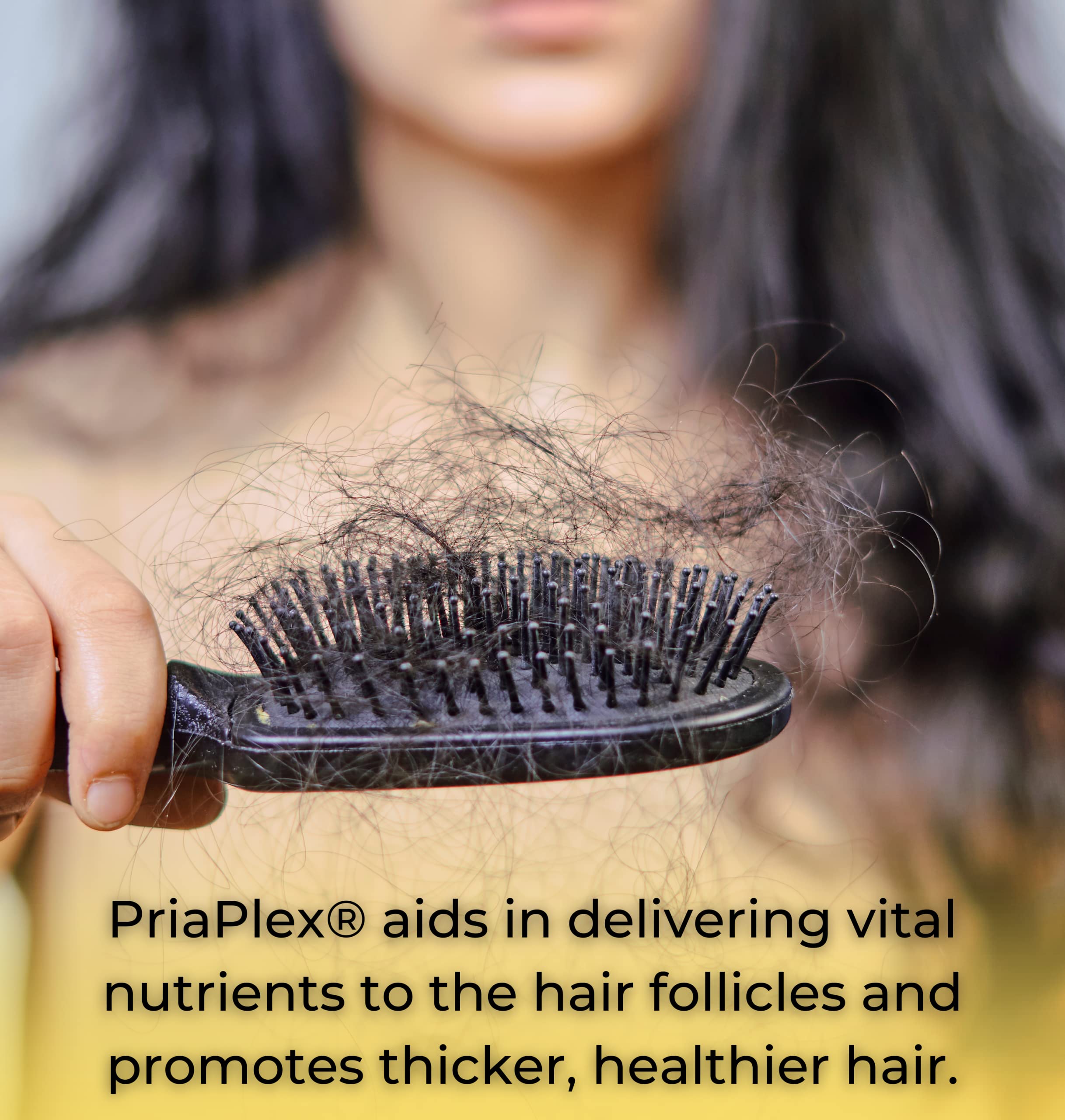 PriaPlex Natural Hair Growth Supplement for Men & Women | Tango, 180 Caplets