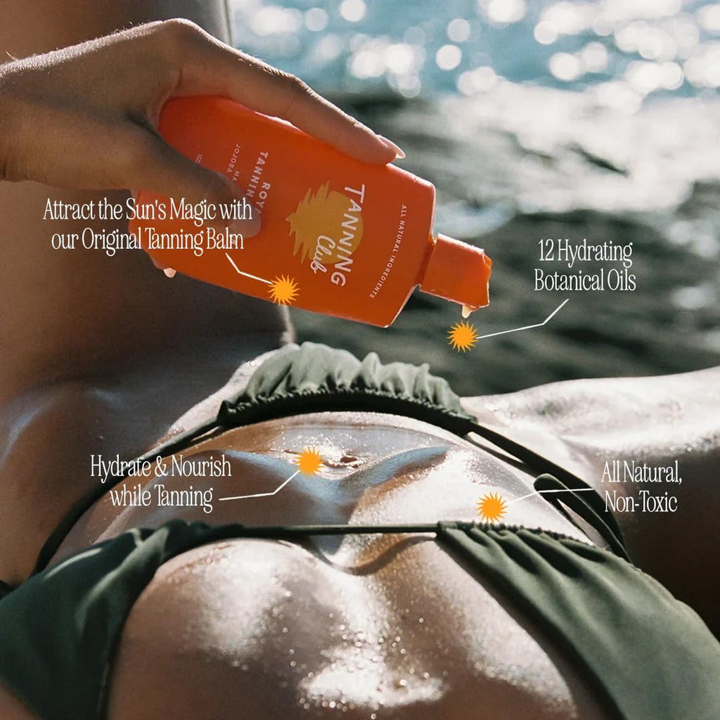 Tanning Club Royal Tanning Balm – Hydrating Gel with Jojoba & Coconut Oil (150 ml)