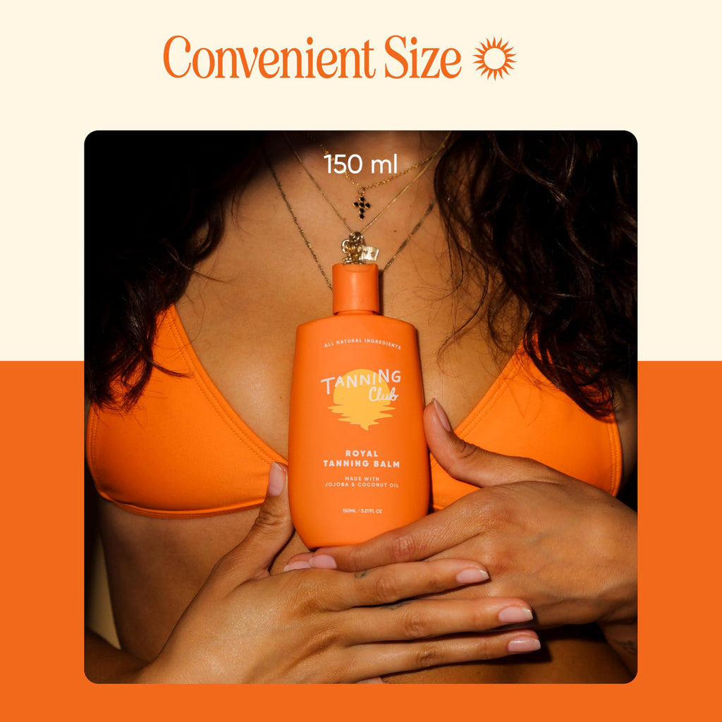 Tanning Club Royal Tanning Balm – Hydrating Gel with Jojoba & Coconut Oil (150 ml)