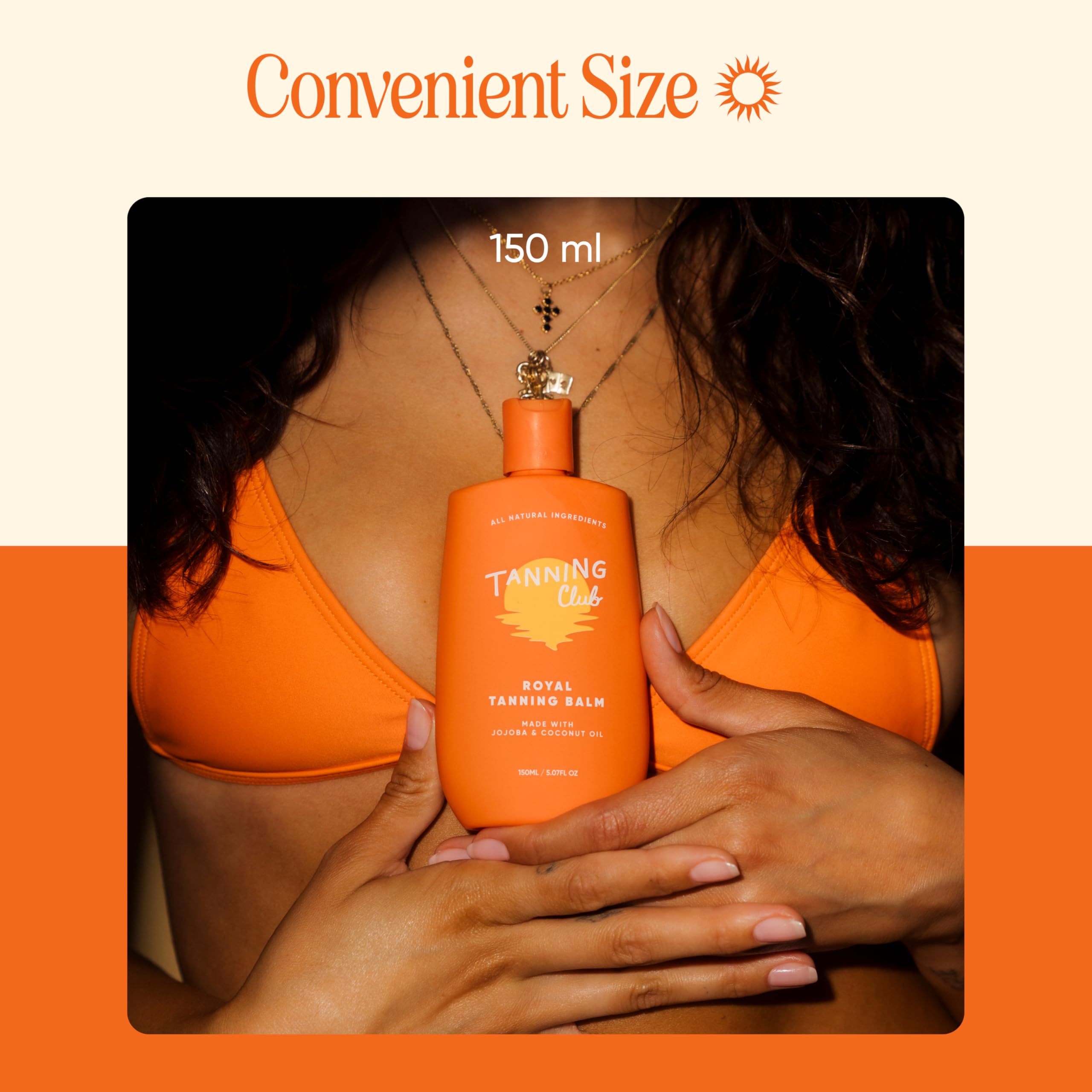 Tanning Club Royal Tanning Balm – Hydrating Gel with Jojoba & Coconut Oil (150 ml)