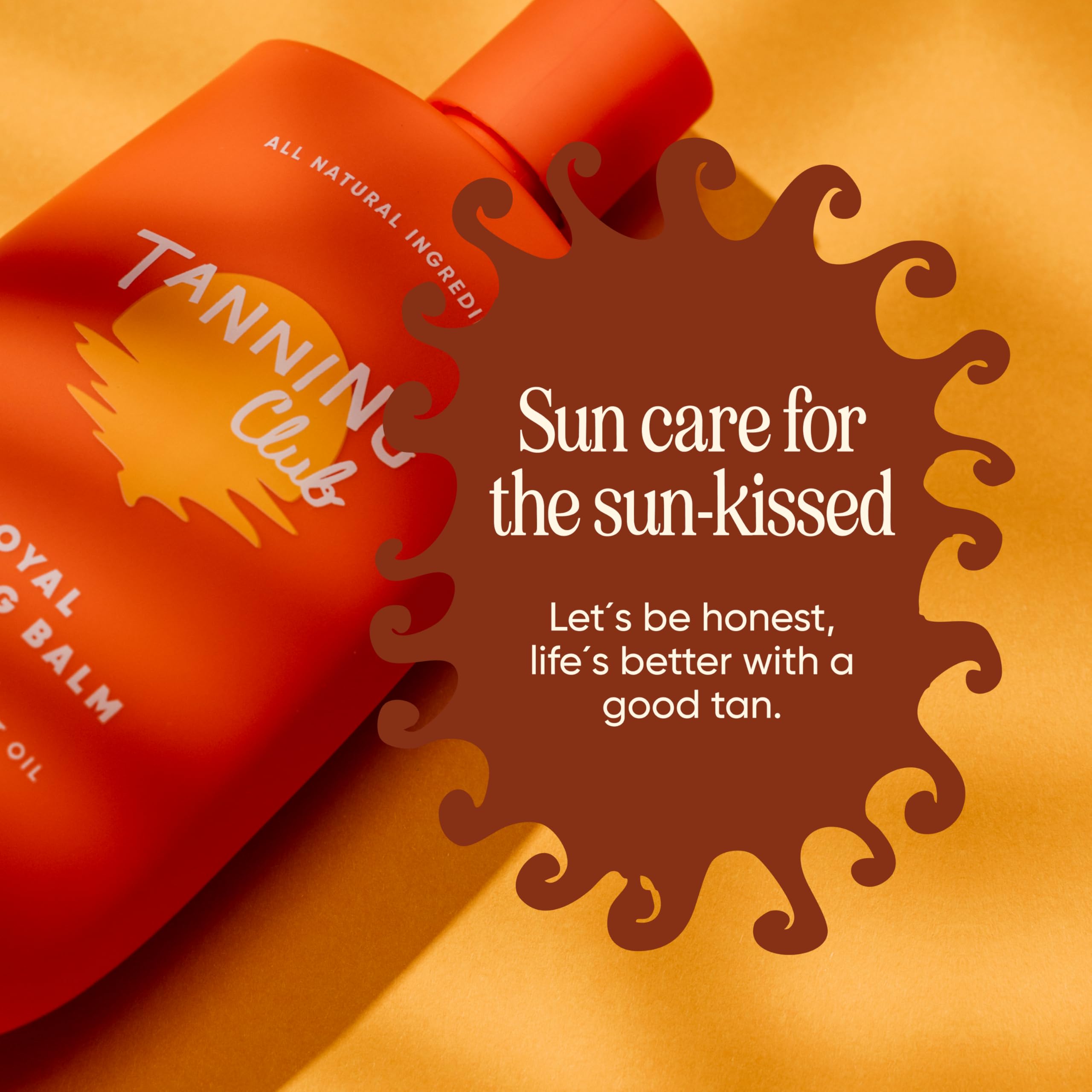 Tanning Club Royal Tanning Balm – Hydrating Gel with Jojoba & Coconut Oil (150 ml)