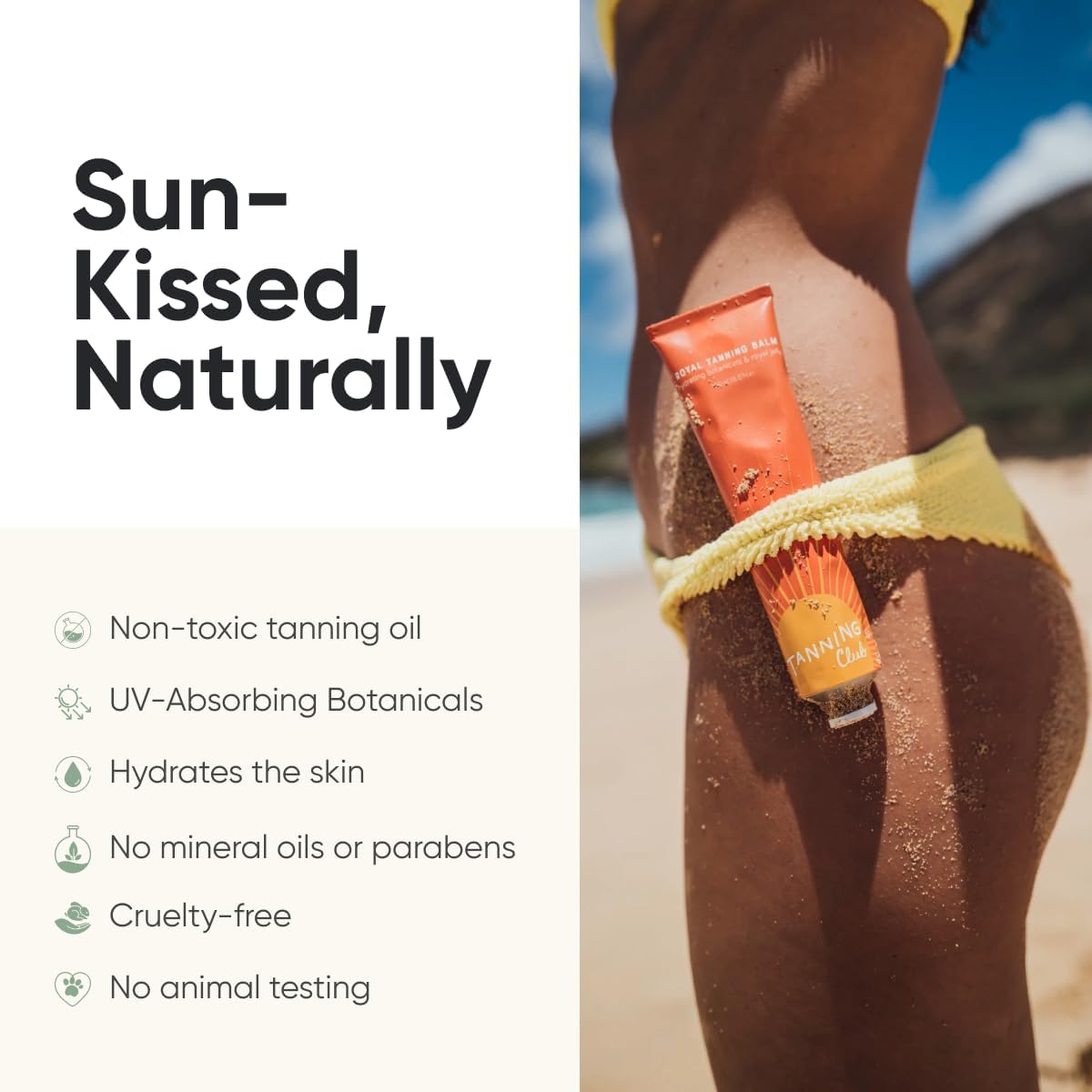 Tanning Club Royal Tanning Balm – Hydrating Gel with Jojoba & Coconut Oil (100 ml)