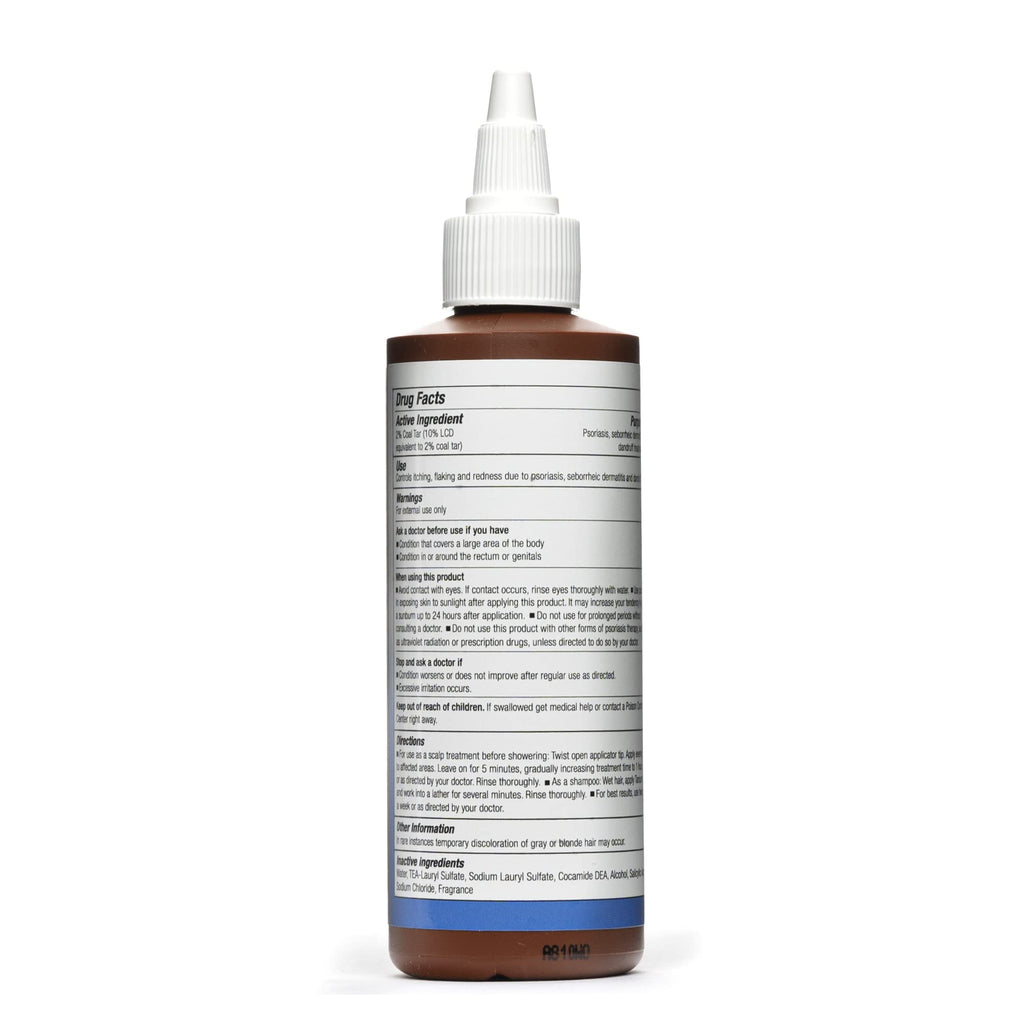 Tarsum Extra Strength Psoriasis Shampoo – Coal Tar Scalp Care for Flaky, Itchy Scalp (4 oz)
