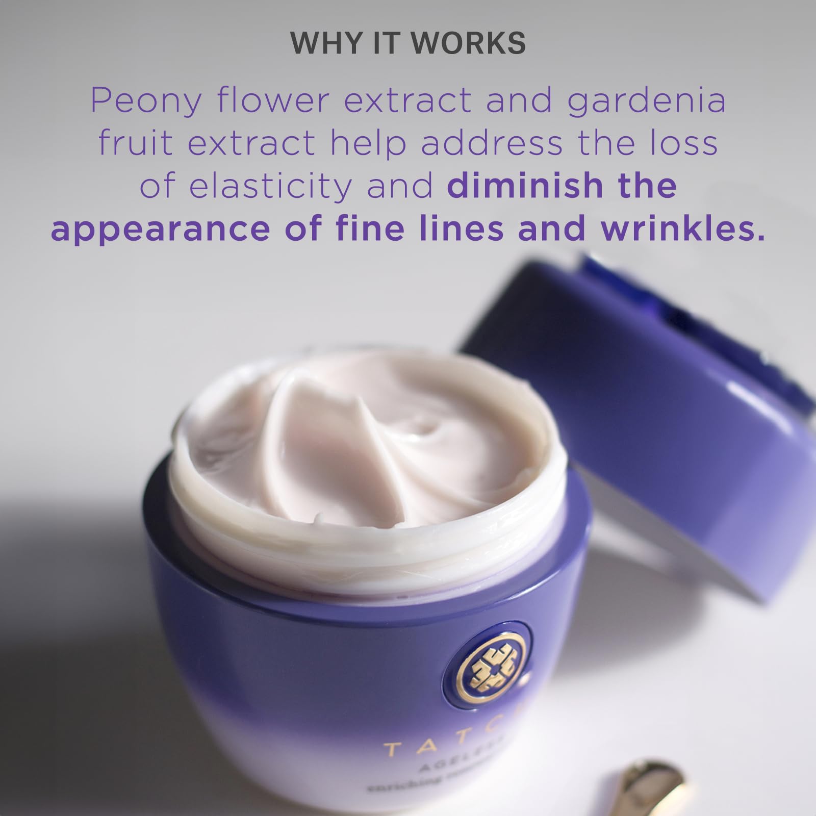 TATCHA Ageless Enriching Renewal Cream | Deep Hydration for Firmer Skin | 55 ml