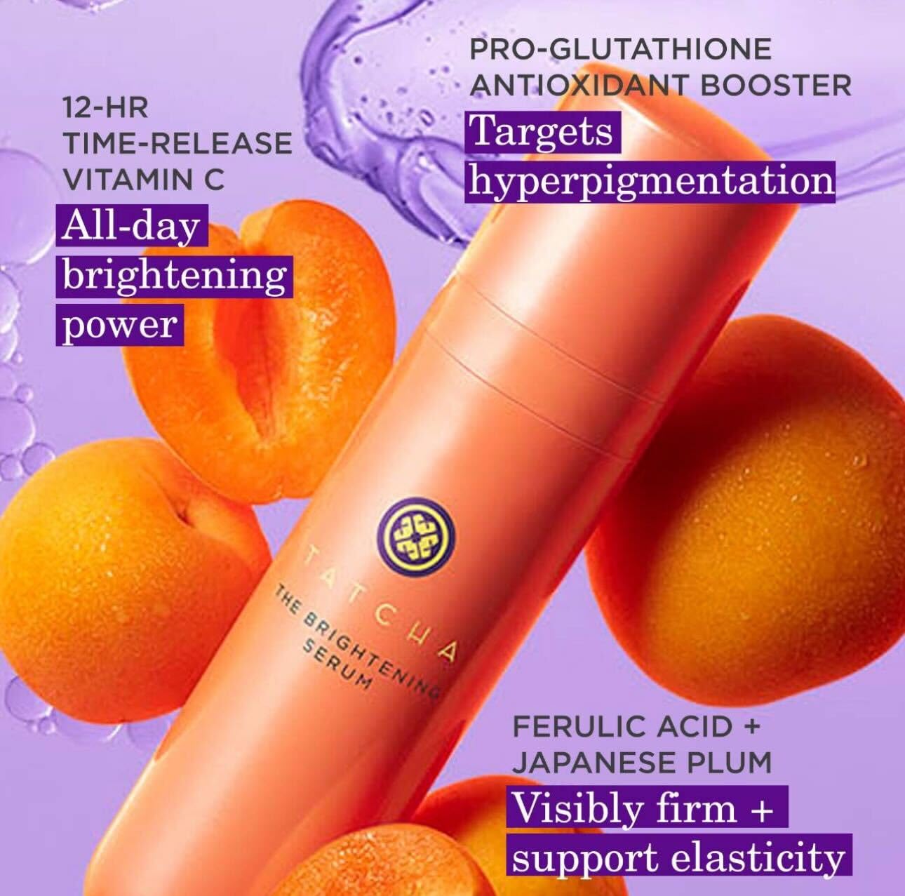 TATCHA The Brightening Serum | Vitamin C for Brighter, Firmer Skin – 30 ml