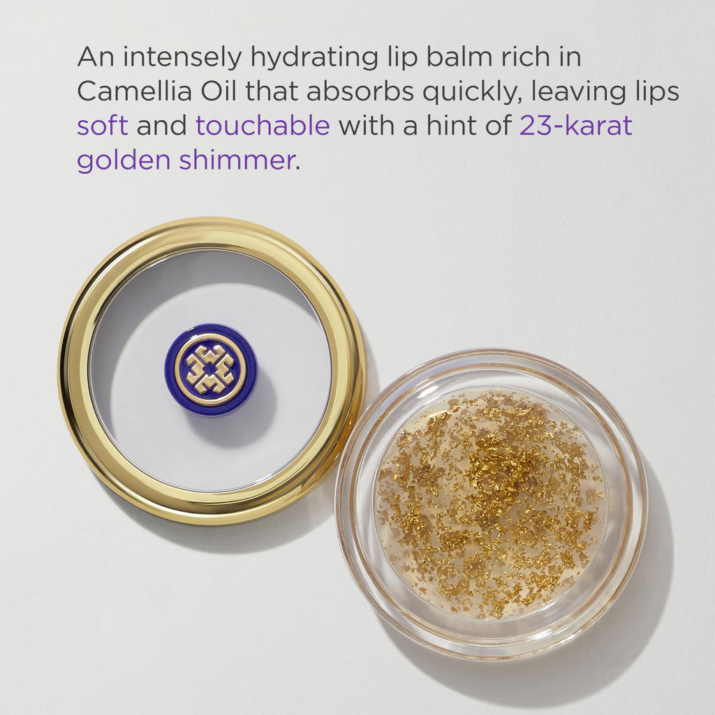 Tatcha Camellia Gold Spun Lip Balm | Nourishing & Hydrating Lip Care | 6 g