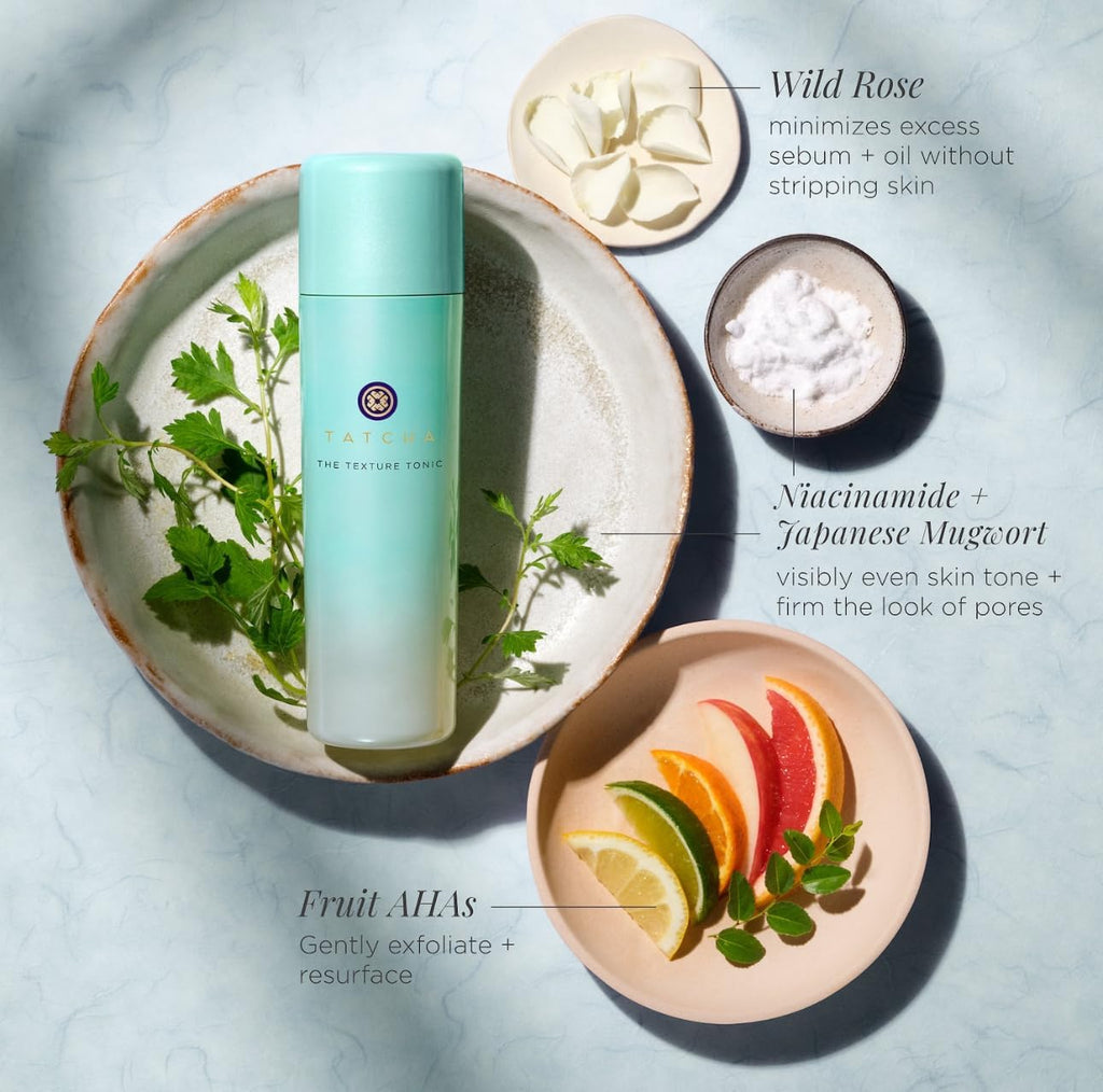TATCHA The Texture Tonic | Liquid Exfoliating Treatment – 150 ml / 5.0 fl oz