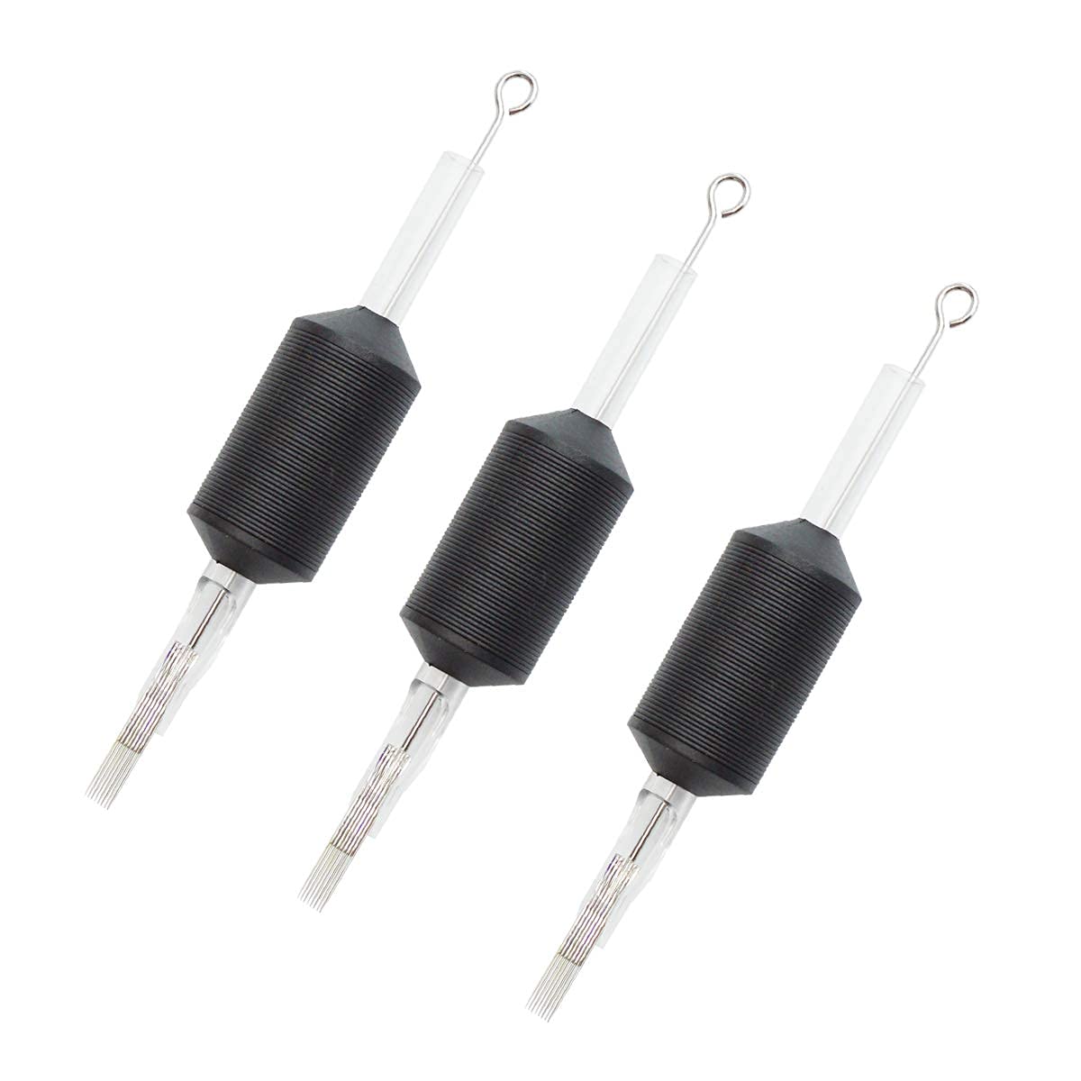 Tatmax International 20Pcs 1 Inch Tattoo Needle & Tube Combo – 5M1 7M1 9M1 11M1 13M1 15M1
