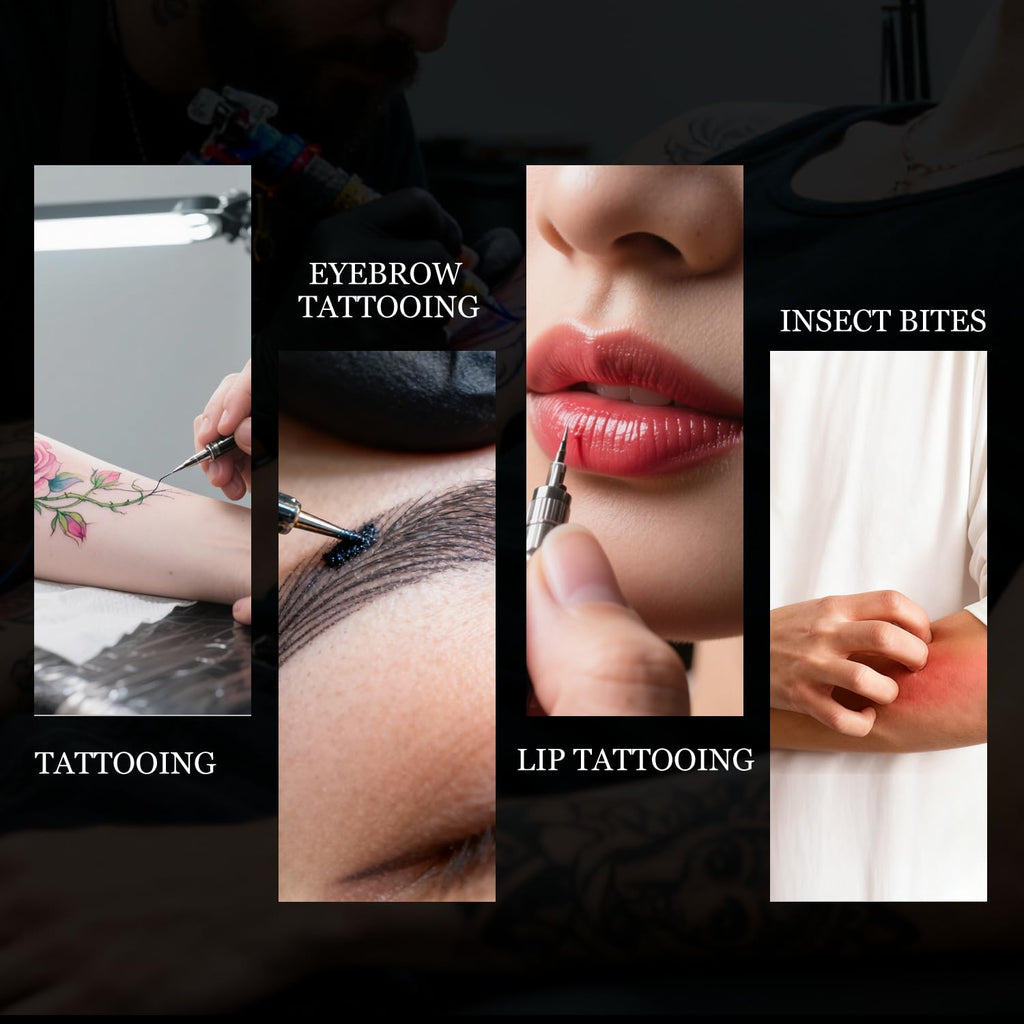 Tattoo Cream – Soothes New Tattoos, Revitalizes Older Ink, 100% Vegan, No Petroleum (2 pcs)