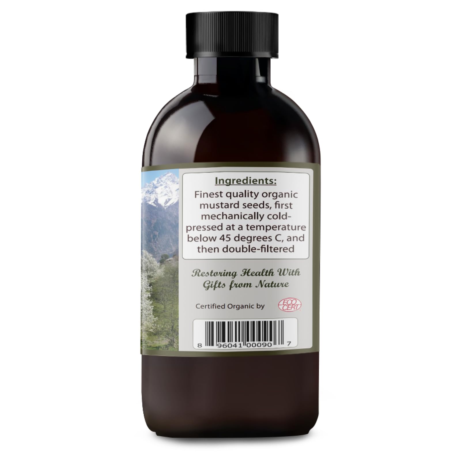 Tattva's Herbs Mustard Seed Oil – Unrefined Cold-Pressed 16 fl oz for Hair, Skin, Cooking & Massage