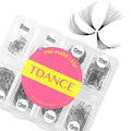TDANCE Premade Lash Fans 600 — Natural & Volume Mix 5D-24D, Handmade Promades