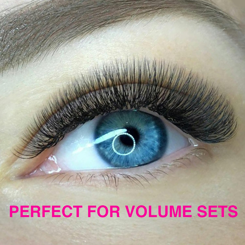 TDANCE Narrow Premade Lash Fans 1000 — Darker & Denser Volume Extensions (8D-0.07-D-8-15mm)