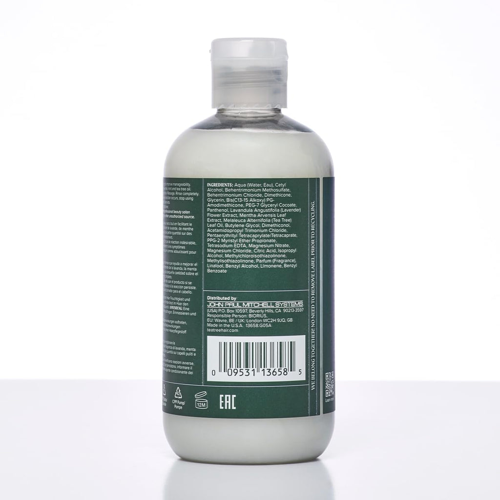 Tea Tree Lavender Mint Moisturizing Conditioner – Hydrates & Soothes Coarse, Dry Hair (33.8 oz)
