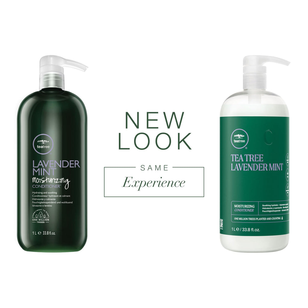 Tea Tree Lavender Mint Moisturizing Conditioner – Hydrates & Soothes Coarse, Dry Hair (33.8 oz)