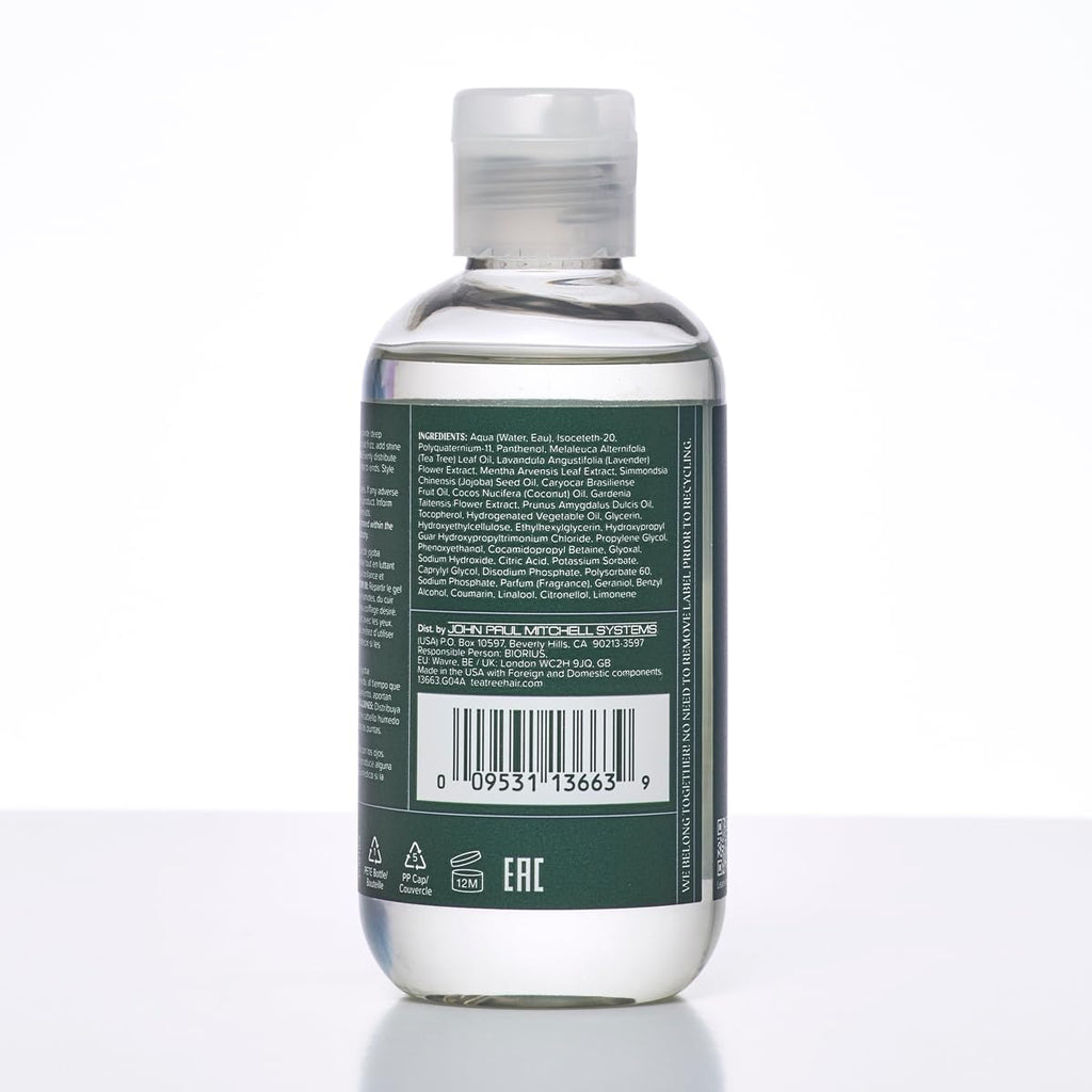 Tea Tree Lavender Mint Defining Gel – Lightweight Frizz Control for Coarse, Curly & Dry Hair (6.8 fl oz)