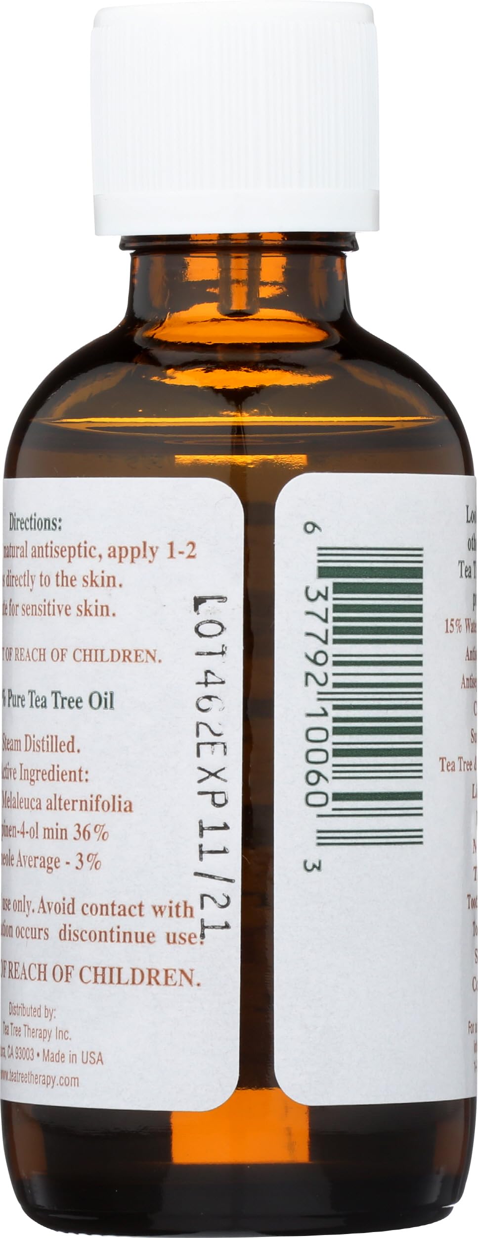 Tea Tree Therapy 100% Pure Australian Tea Tree Oil – 2-Ounce Bottle