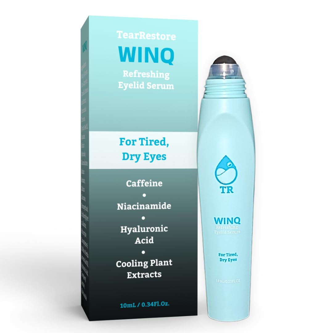 TearRestore WINQ Eyelid Serum – Instant Brightening with Caffeine & Niacinamide | 10mL