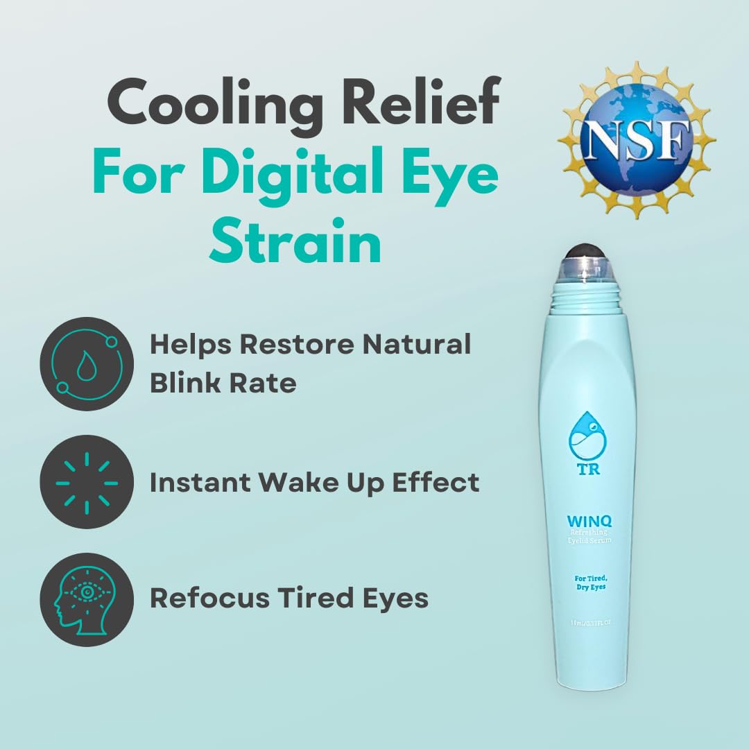 TearRestore WINQ Eyelid Serum – Instant Brightening with Caffeine & Niacinamide | 10mL