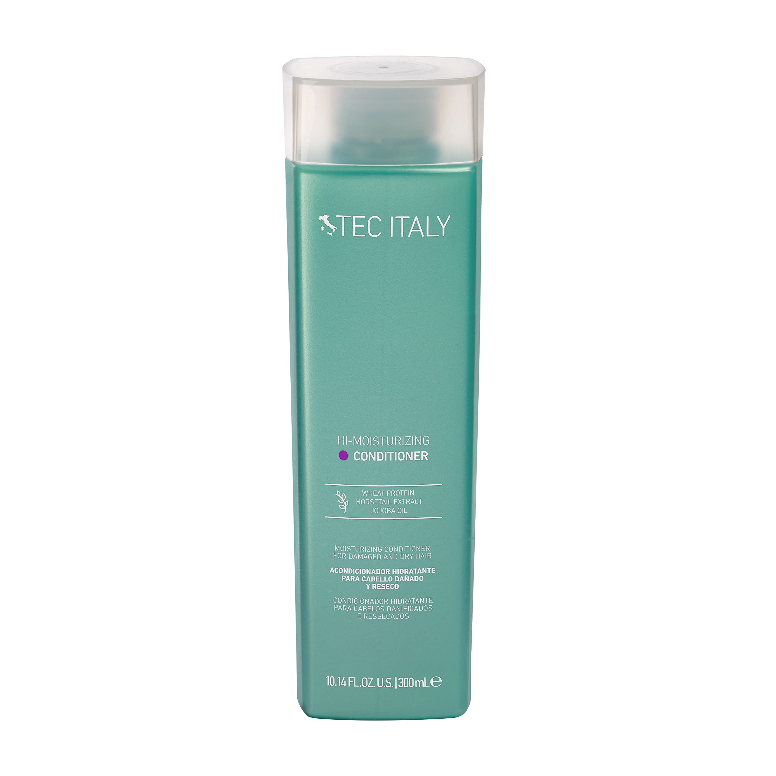 Tec Italy Hi-Moisturizing Conditioner for Damaged & Dry Hair – 10.1 oz