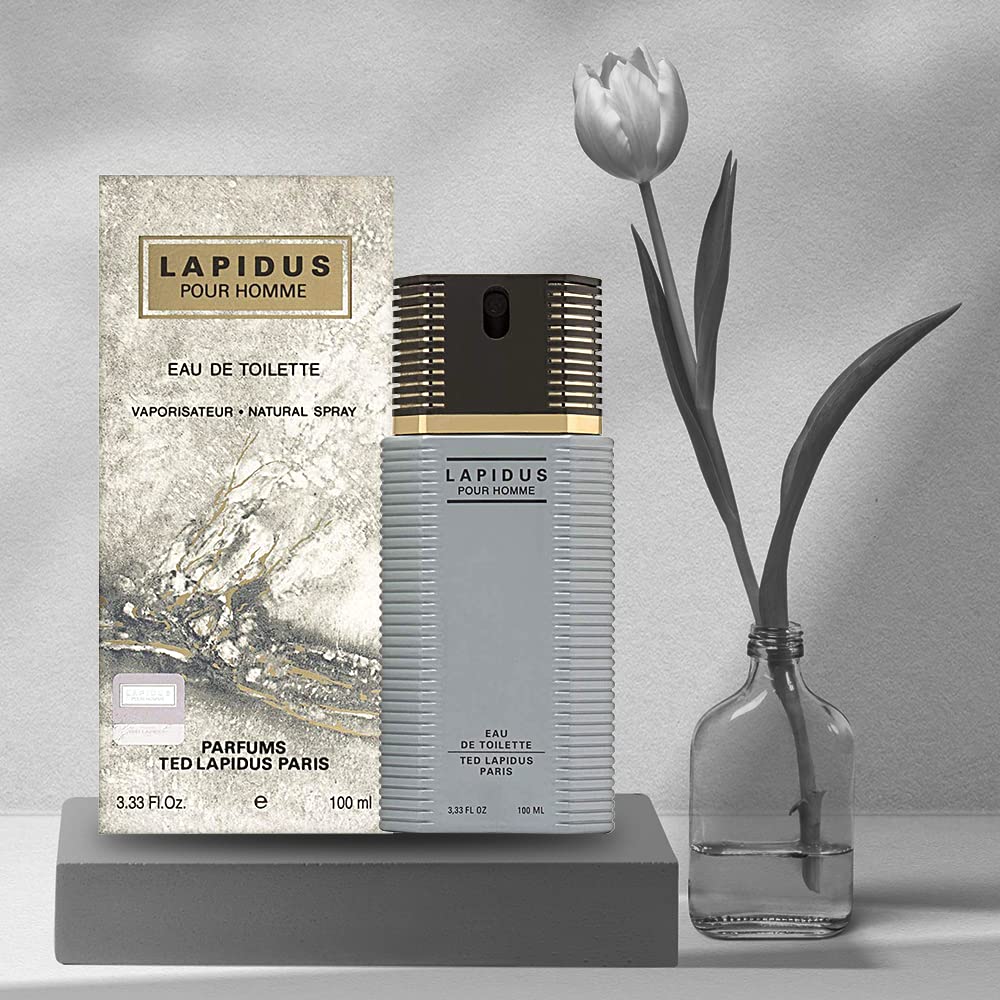 Lapidus by Ted Lapidus for Men - Eau de Toilette Spray 3.3 oz (Pack of 3)
