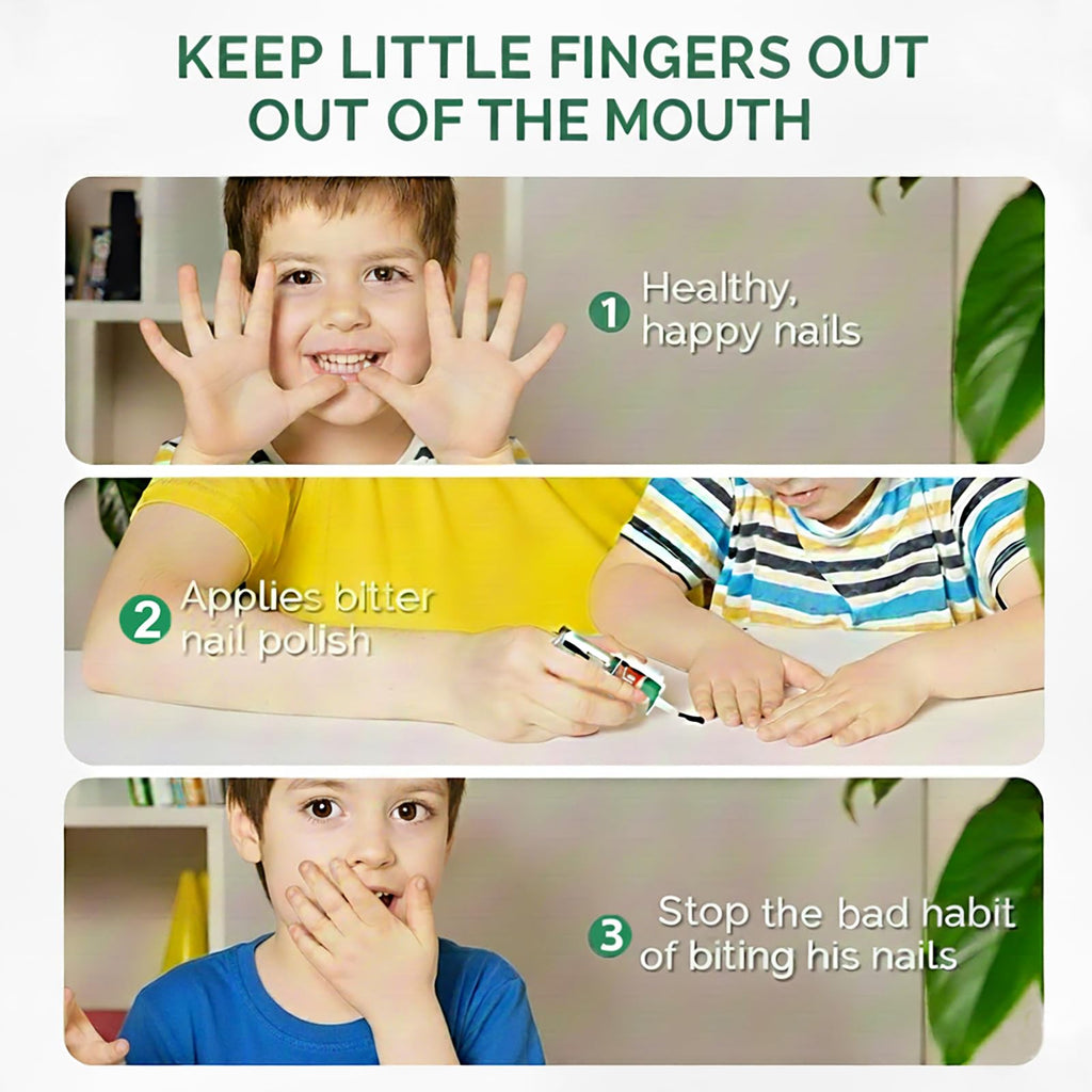 TEELAMP Nail Biting Treatment for Kids – 2 Pack Safe Bitter-Taste Deterrent