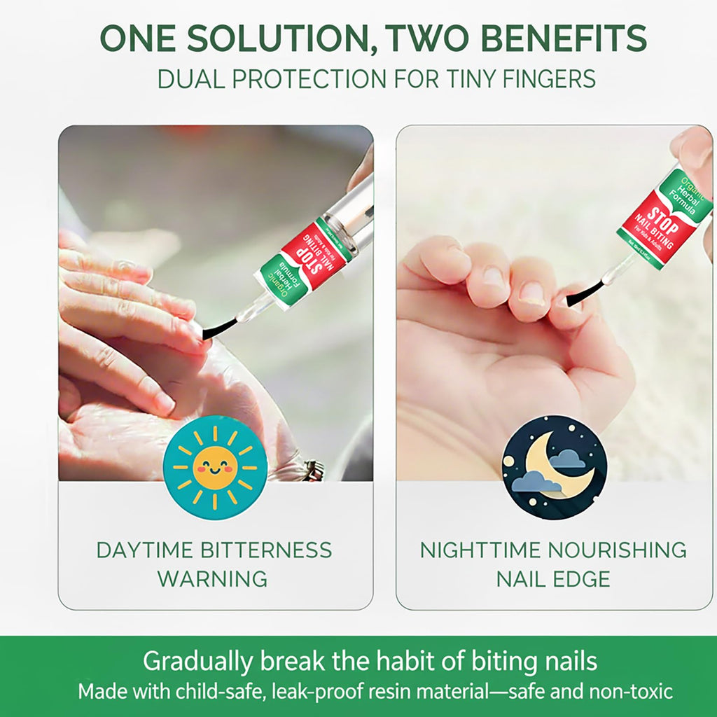 TEELAMP Nail Biting Treatment for Kids – 2 Pack Safe Bitter-Taste Deterrent