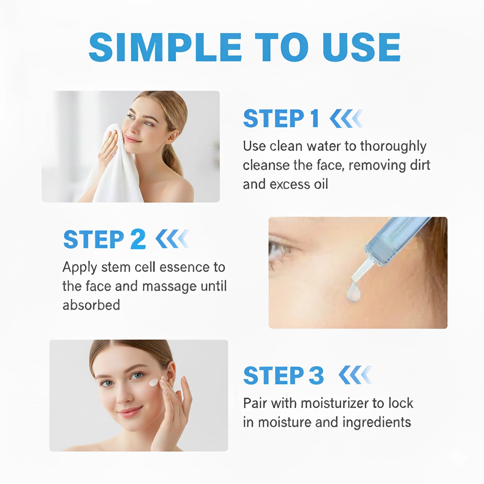 TEELAMP Stem Cell Serum for Face – Advanced Microneedling Hydration (35 ml)