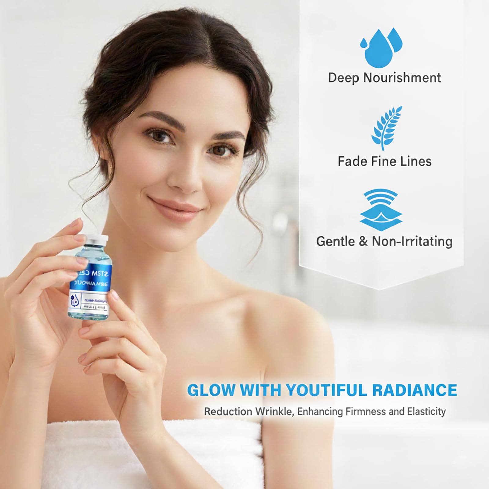 TEELAMP Stem Cell Serum for Face – Advanced Microneedling Hydration (35 ml)