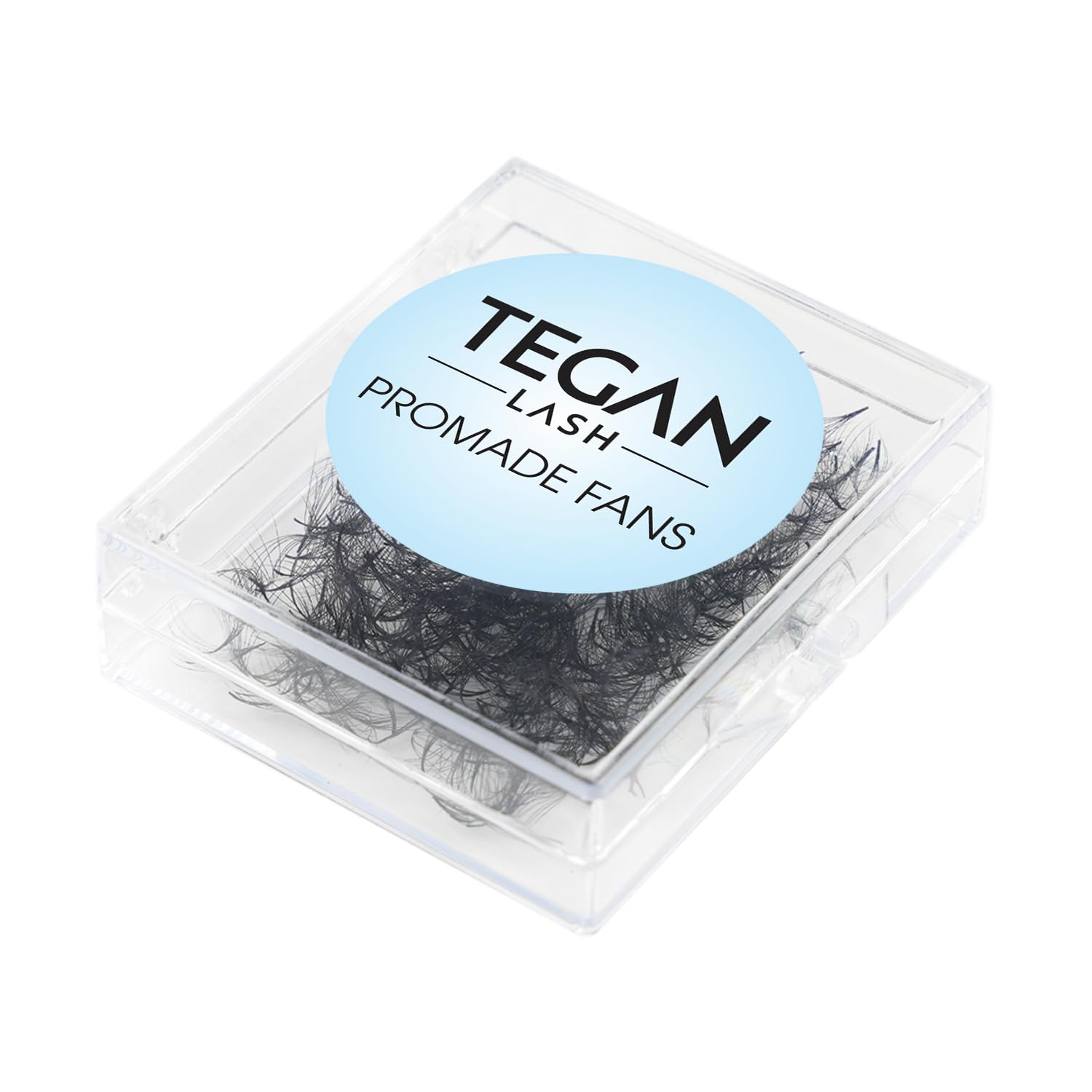 TEGAN LASH 500 Promade Fans – Handmade Volume Eyelashes (3D-16D, 0.03-0.07, C/CC/D, 9-15mm)