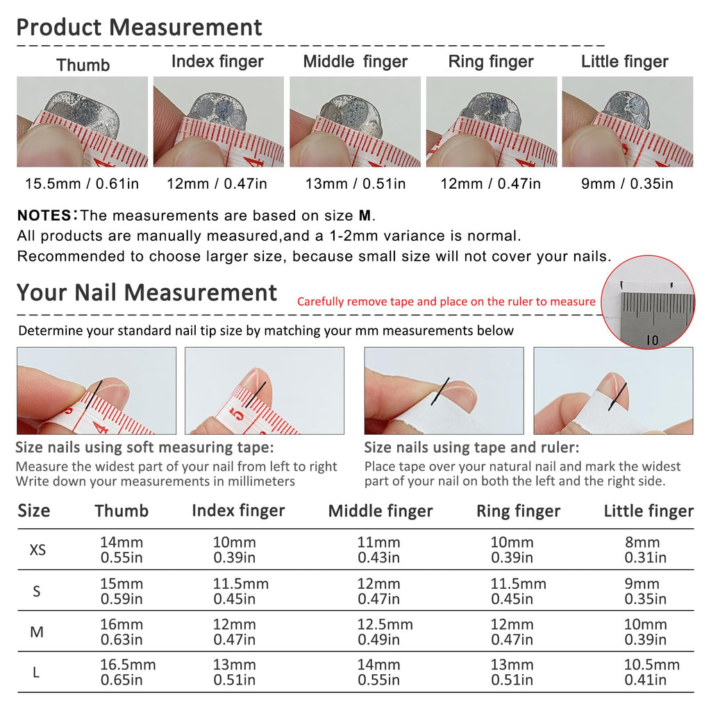 TENPAL 10Pcs Luxury Press On Nails – Long Stiletto, Crystal Glitter, Reusable Bridal Nail Set