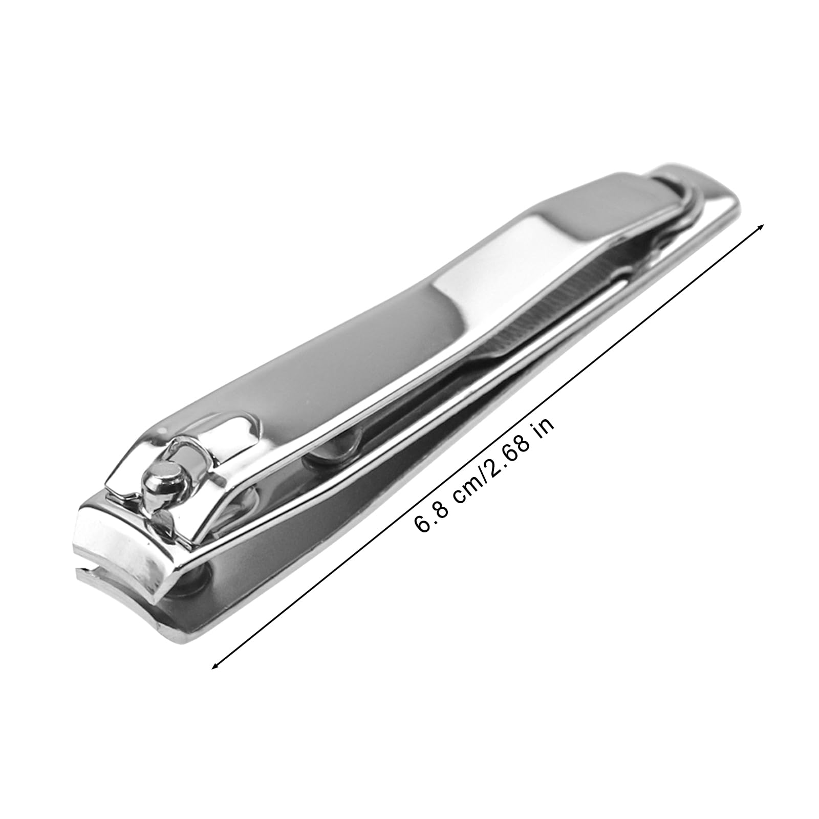 Terdey Stainless Steel Nail Clippers Bulk Pack – Individually Wrapped Fingernail & Toenail Cutters (Set of 100)