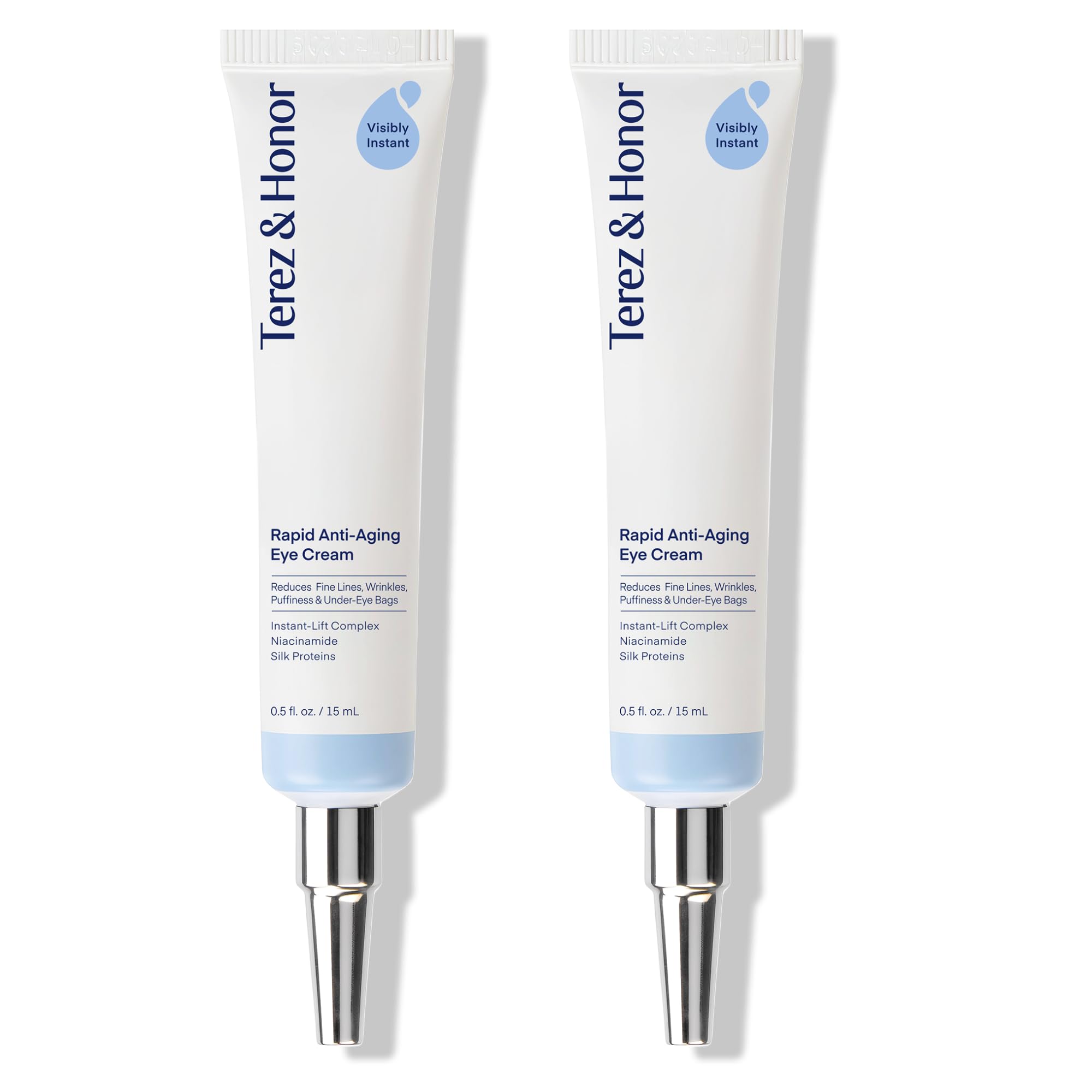 TEREZ & HONOR Anti-Aging Rapid Under-Eye Cream – Visibly Reduce Wrinkles, Dark Circles & Eye Bags in 120 Seconds