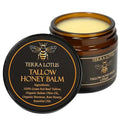 Terra Lotus Organic Grass-Fed Beef Tallow Balm with Raw Honey – Citrus