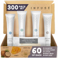 Terra Pure Infuse White Tea & Coconut Hotel Toiletries Bulk Set — 300 Pieces for Airbnb | 1-Shoppe