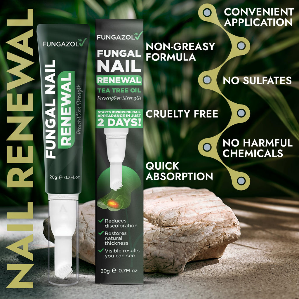 Terramed Just Think Comfort Toenail Fungus Foot Cream – Antifungal Treatment, NDC 83004-025