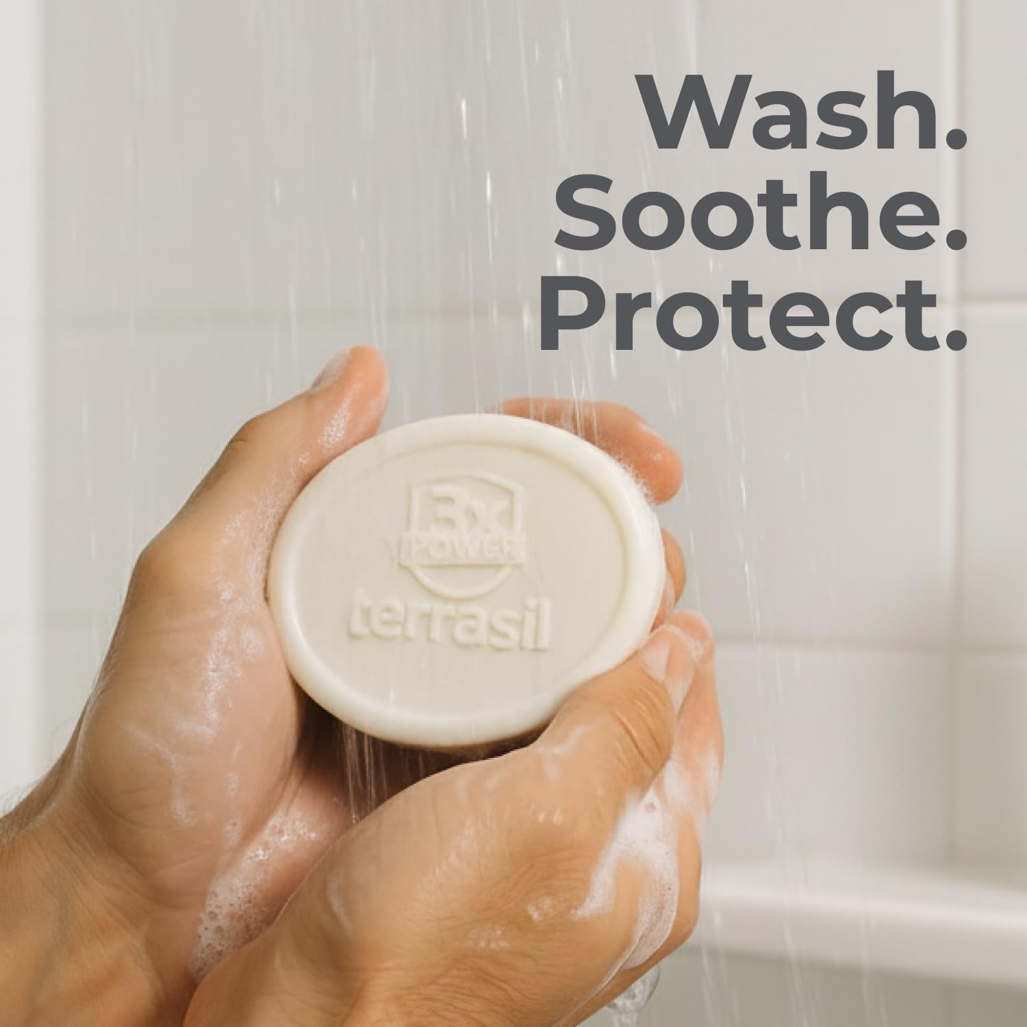 Terrasil Balanitis Soap for Men - Relief from Itch, Redness & Odor